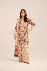 3 Piece Printed Cambric Printed (CP0233)